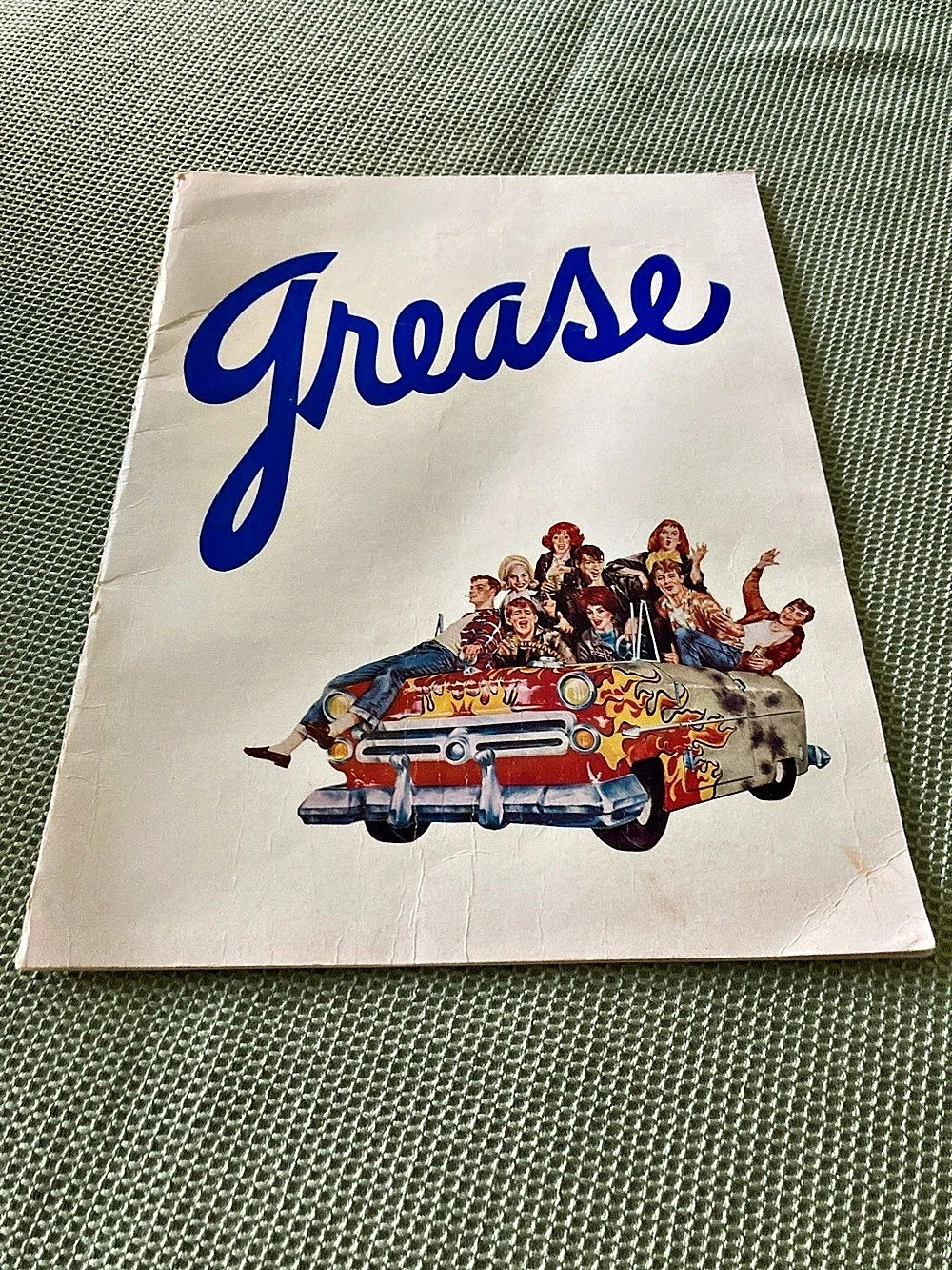 Grease Original Broadway Souvenir Theatre Program-1977